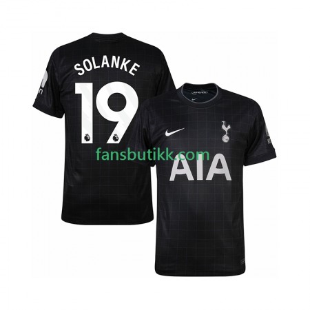 Fotballdrakt Tottenham Hotspur Solanke 19 Bortetrøye 2025-2026 Kortermet